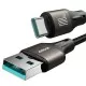 USB kabelis Joyroom SA25-AC6 USB to USB-C 100W 1.2m melns