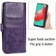 Maciņš Flower Book Samsung A556 A55 5G violets