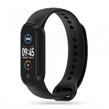 Aproce Tech-Protect Iconband Xiaomi Mi Band 5/6/7 melna
