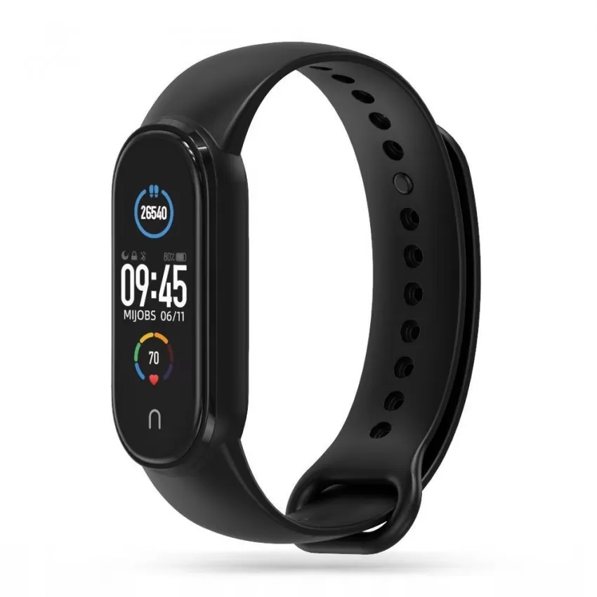 Aproce Tech-Protect Iconband Xiaomi Mi Band 5/6/7 melna