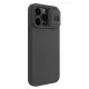 Maciņš Nillkin CamShield Silky Silicone Apple iPhone 15 melns