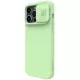 Telefoniümbris Nillkin CamShield Silky Silicone Apple iPhone 15 Pro Max heleroheline