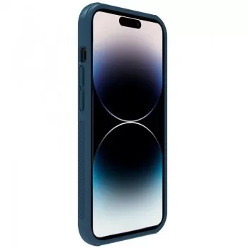 Maciņš Nillkin Super Frosted Shield Pro Apple iPhone 14 zils