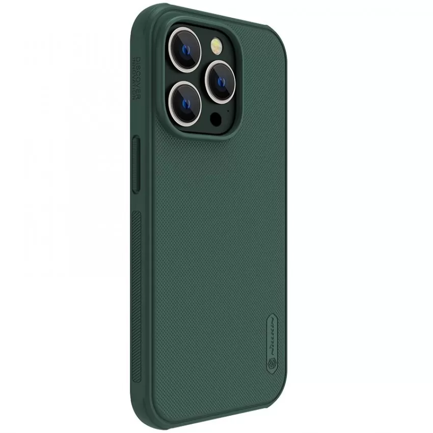 Maciņš Nillkin Super Frosted Shield Pro Apple iPhone 14 Pro Max zaļš