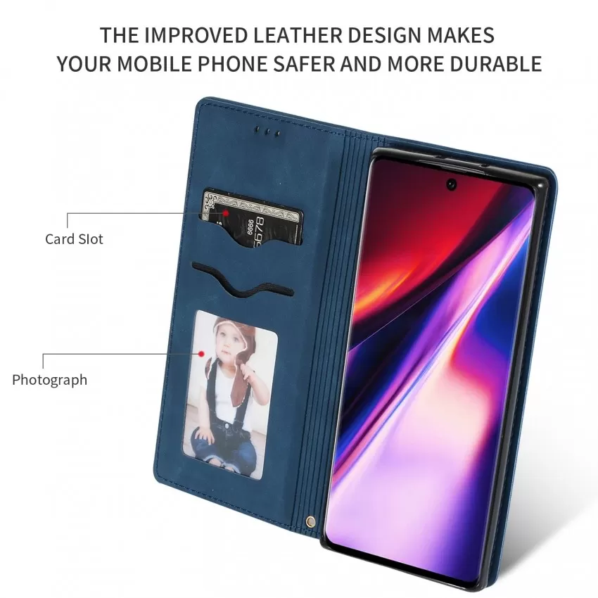 Maciņš Business Style Samsung A346 A34 5G tumši zils