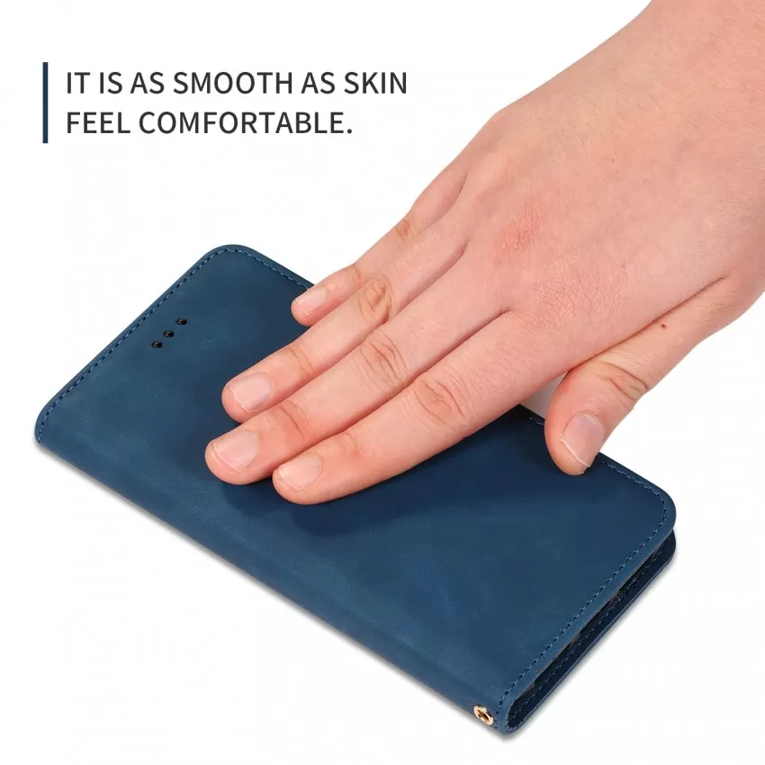 Maciņš Business Style Xiaomi Poco X6 Pro 5G tumši zils