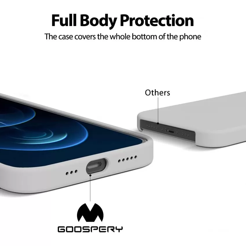 Maciņš Mercury Silicone Case Samsung S711 S23 FE akmens krāsa