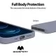 Maciņš Mercury Silicone Case Apple iPhone 15 lavandas pelēka