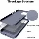 Maciņš Mercury Silicone Case Apple iPhone 15 lavandas pelēka