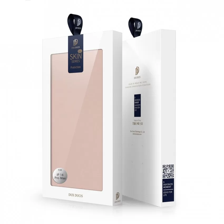 Maciņš Dux Ducis Skin Pro Apple iPhone 15 rozā zelta