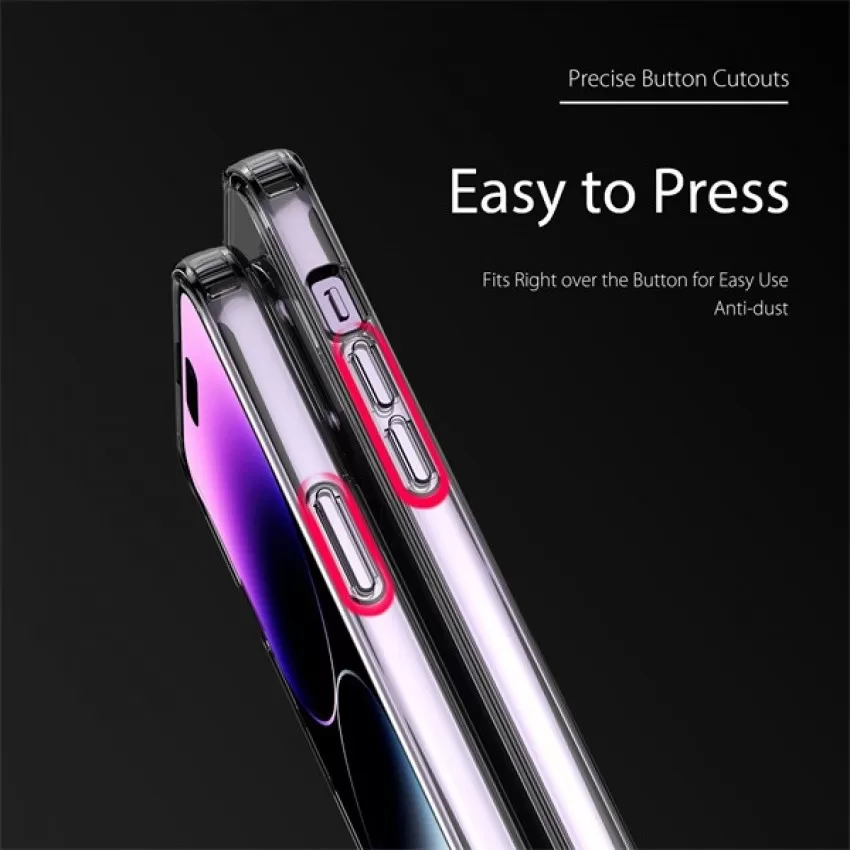 Telefoniümbris Dux Ducis Clin Apple iPhone 15 Pro Max läbipaistev