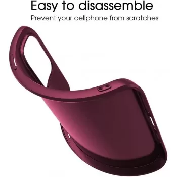 Maciņš X-Level Guardian Samsung S918 S23 Ultra 5G bordo