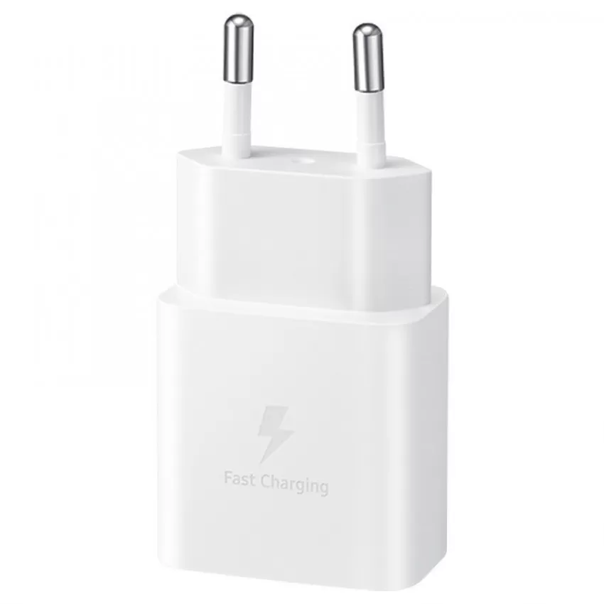 Laadija Samsung EP-T1510XWEGEU 15W + kaabel Type-C 1m valge
