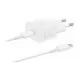 Lādētājs Samsung EP-T2510XWEGEU 25W + USB-C kabelis balts