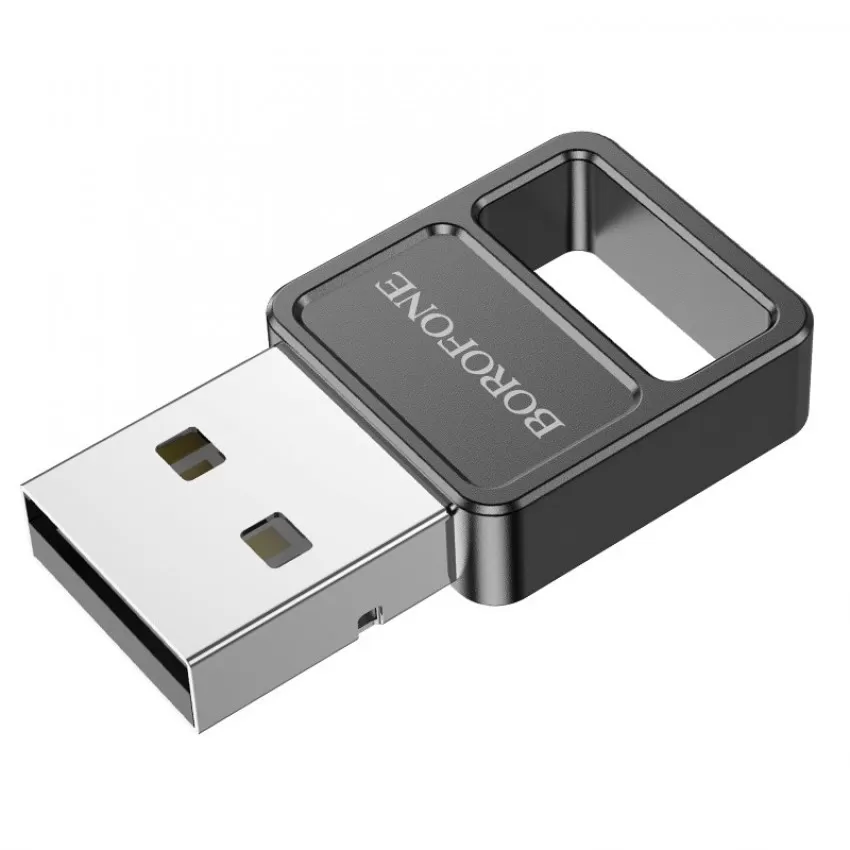 Bluetooth parveidotājs Borofone DH8 Bluetooth 5.1 melns
