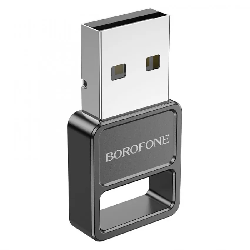 Bluetooth parveidotājs Borofone DH8 Bluetooth 5.1 melns