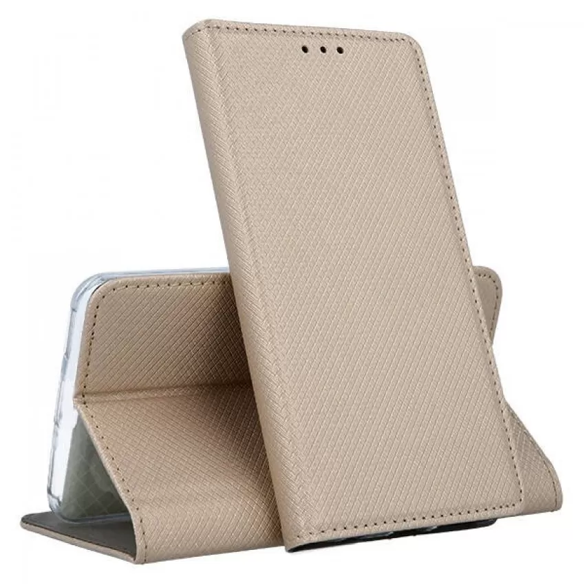 Maciņš Smart Magnet Samsung A556 A55 5G zelts