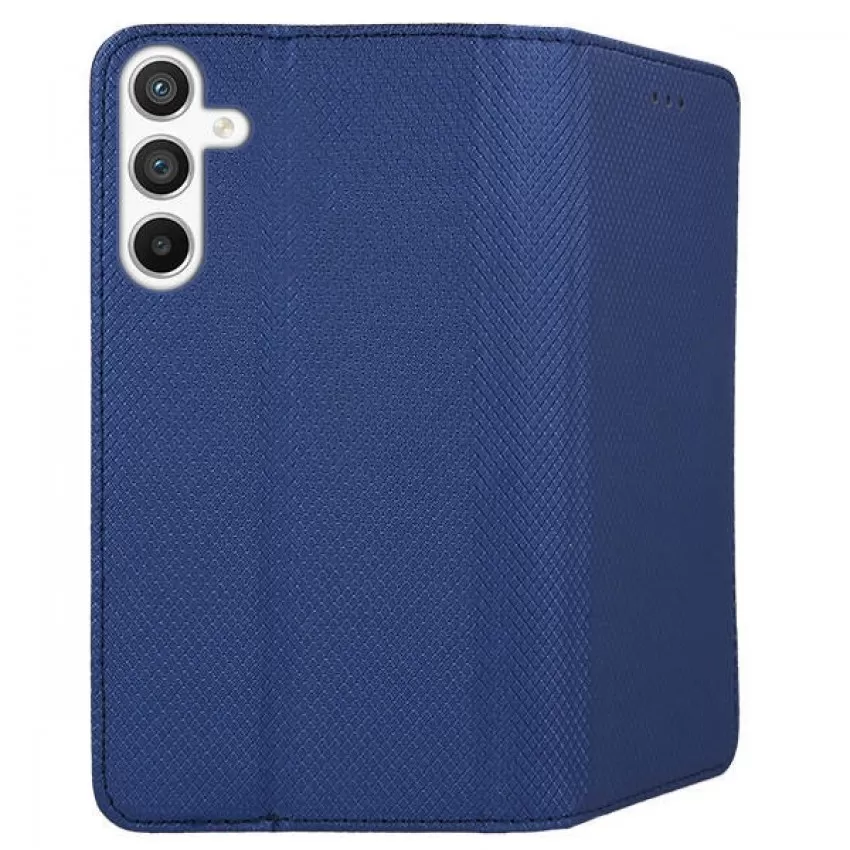 Maciņš Smart Magnet Samsung A556 A55 5G tumši zils