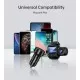 Autolaadija Choetech TC0014 USB-C/USB-A 60W must