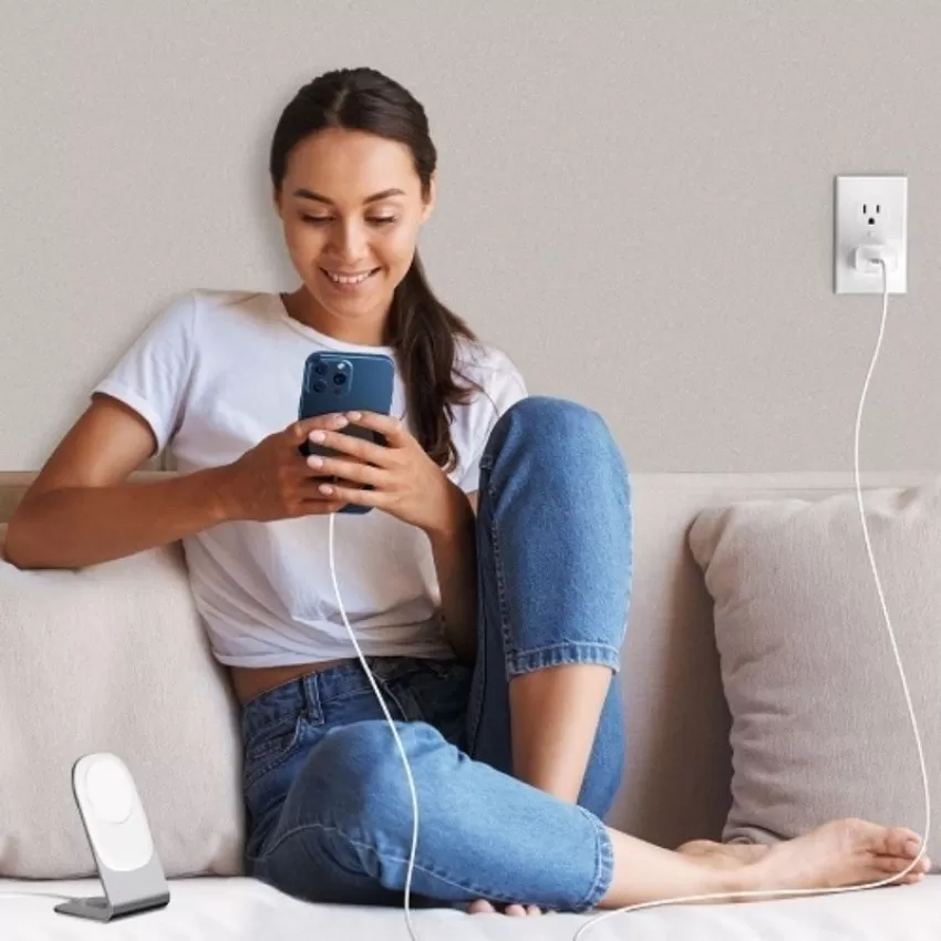 Lādētājs bezvadu Choetech T518-F MagSafe 15W balts