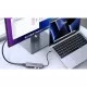 Parveidotājs Ugreen CM511 USB-C to HDMI 1.4 + 3xUSB-A + USB-C PD100W pelēks