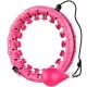 Masāžas vingrošanas riņķis Smart Hula Hoop HHP002 rozā