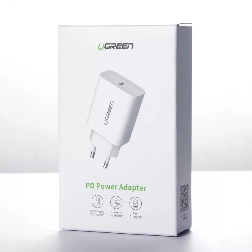 Lādētājs Ugreen CD137 20W USB-C balts