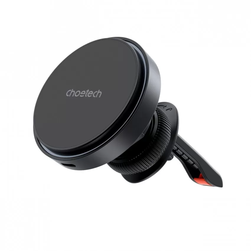 Auto lādētājs-turētājs Choetech T205-F MagSafe 15W melns