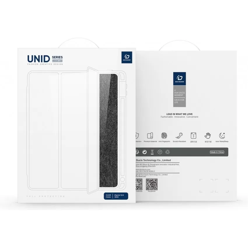 Maciņš Dux Ducis Unid Apple iPad Pro 11 2024 melns