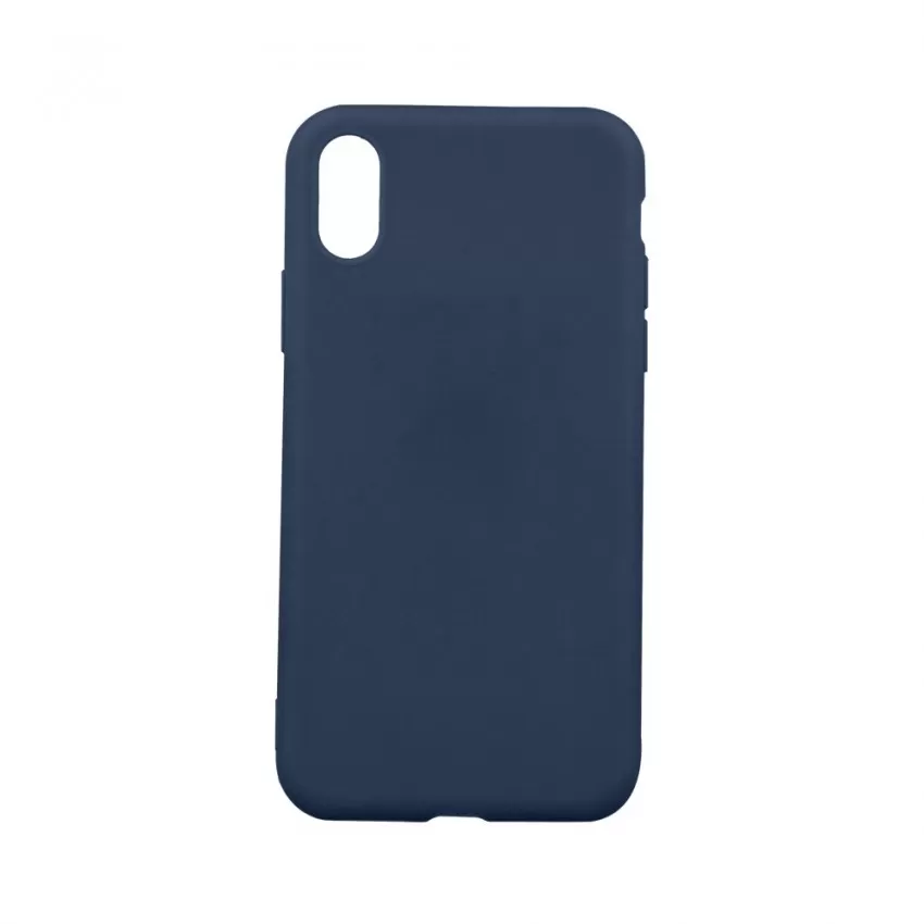 Telefoniümbris Rubber TPU Xiaomi Redmi 13 4G/Redmi 13 5G/Poco M6 4G tumesinine