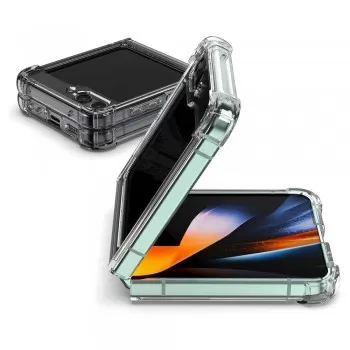 Telefoniümbris Mercury Super Protect Samsung F741 Z Flip6 läbipaistev