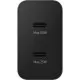 Laadija Samsung EP-T5020XBEGEU 50W + USB-C kaabel must