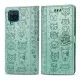 Maciņš Cat-Dog Samsung A165 A16 4G/A166 A16 5G zaļa