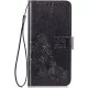 Maciņš Flower Book Samsung A165 A16 4G/A166 A16 5G melns