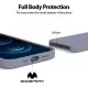 Maciņš Mercury Silicone Case Apple iPhone 16 Pro lavandas pelēka