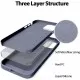 Maciņš Mercury Silicone Case Apple iPhone 16 Pro lavandas pelēka