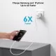 Lādētājs Joyroom JR-TCF24 30W USB-C + USB-C to USB-C cable 1.0m balts