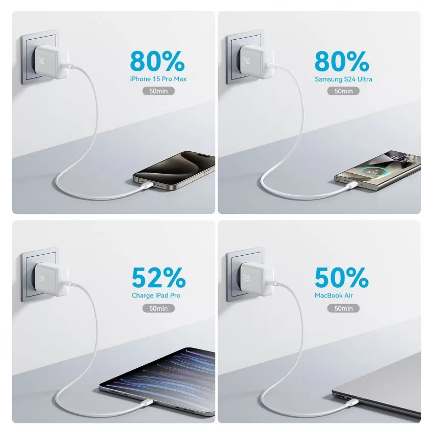 Lādētājs Joyroom JR-TCF24 30W USB-C balts