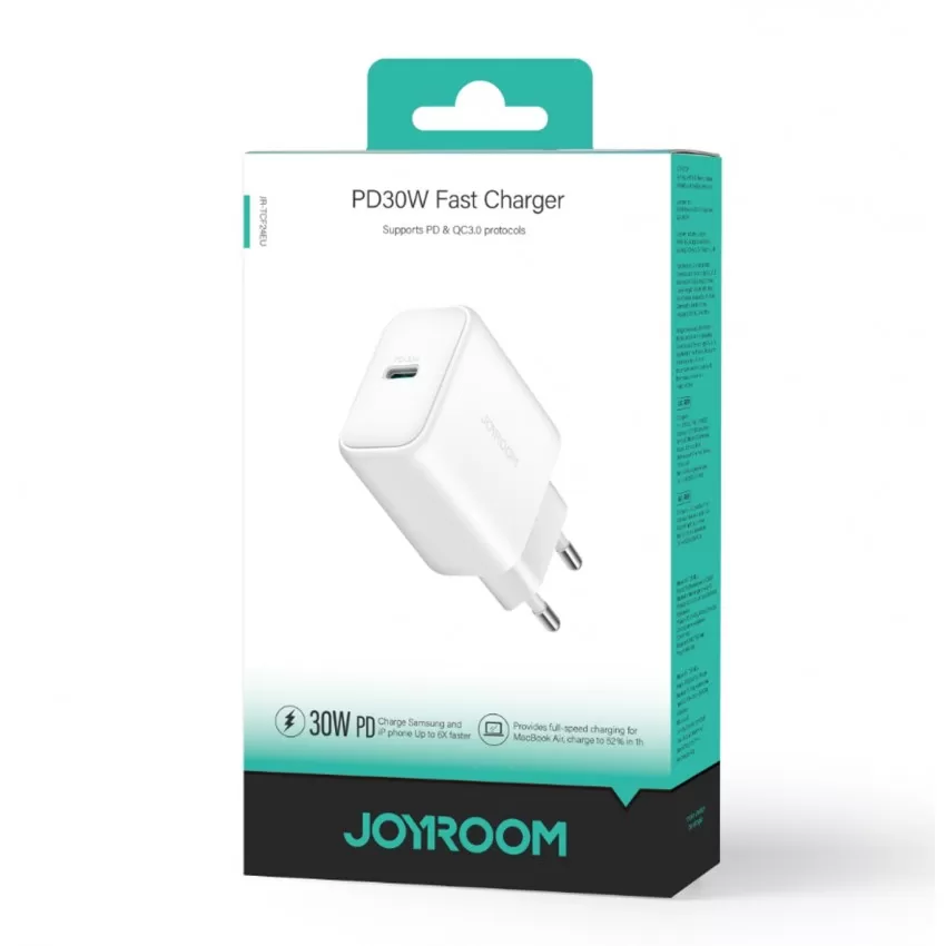 Lādētājs Joyroom JR-TCF24 30W USB-C balts