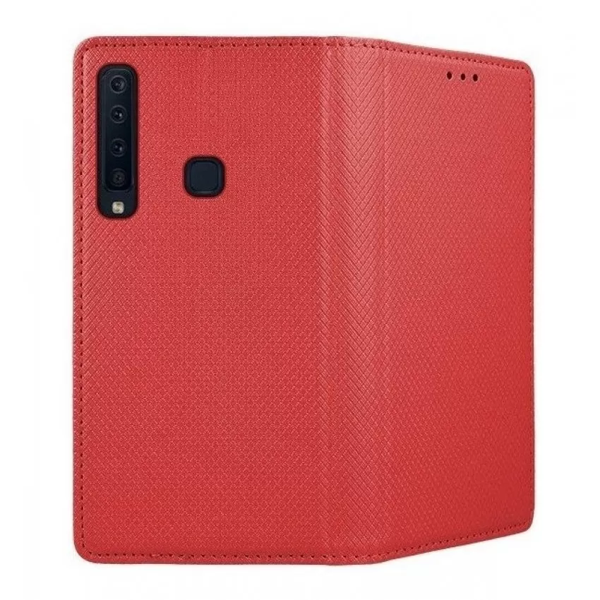 Maciņš Smart Magnet Xiaomi Redmi 14C/Redmi A4/Poco C75 sarkans