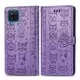 Maciņš Cat-Dog Samsung A566 A56 5G violets
