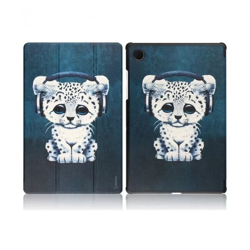 Maciņš Reach Smart Leather Samsung X210/X215/X216 Tab A9 Plus 11.0 sad cat