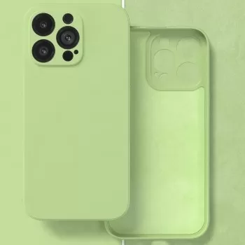 Maciņš Liquid Silicone 1.5mm Xiaomi Redmi Note 13 5G/Redmi Note 14S piparmētru krāsa