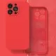 Maciņš Liquid Silicone 1.5mm Xiaomi Redmi Note 13 5G/Redmi Note 14S sarkans