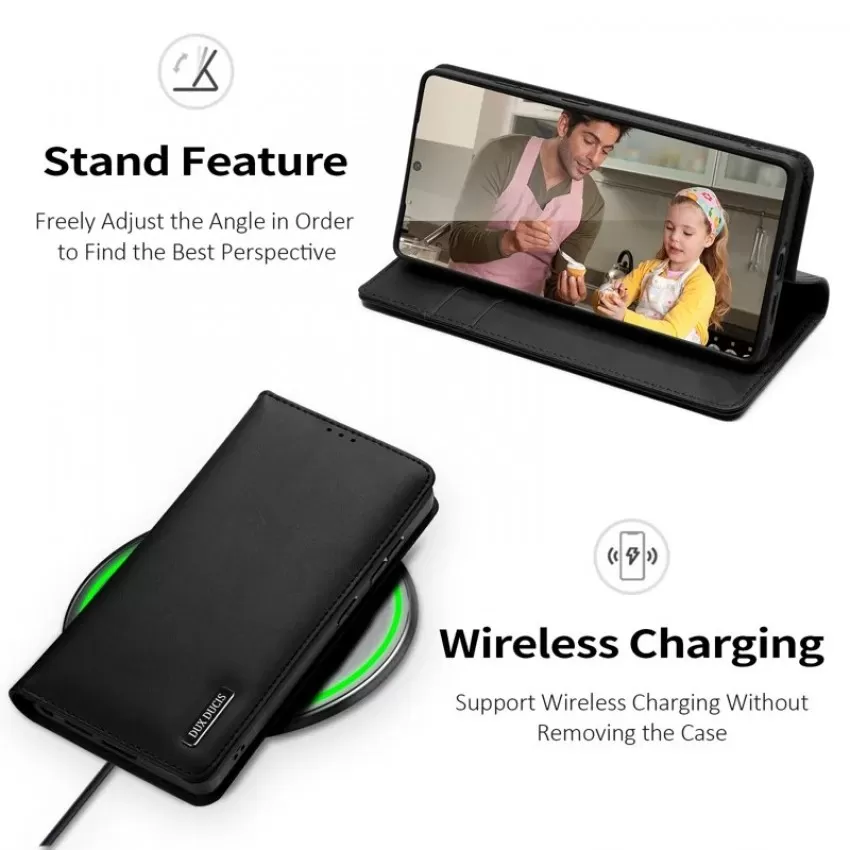 Telefoniümbris Dux Ducis Hivo Samsung S938 S25 Ultra-le must