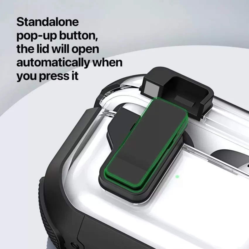 Maciņš Dux Ducis PECN Apple AirPods 4 melns