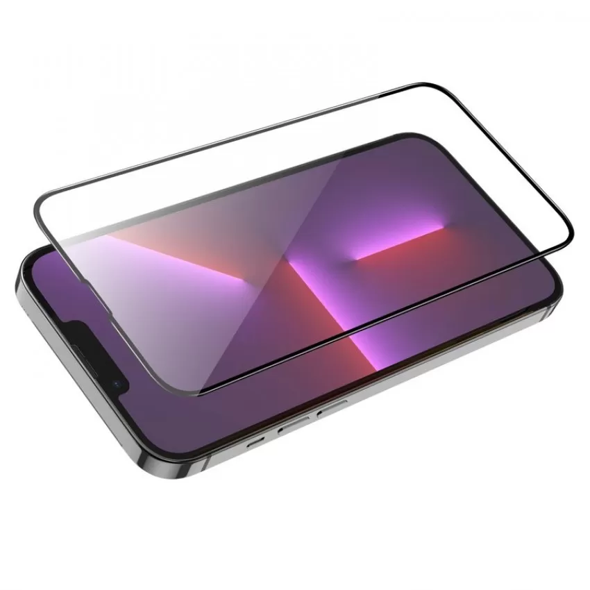 LCD aizsargstikls 5D Full Glue Samsung A266 A26 5G melns
