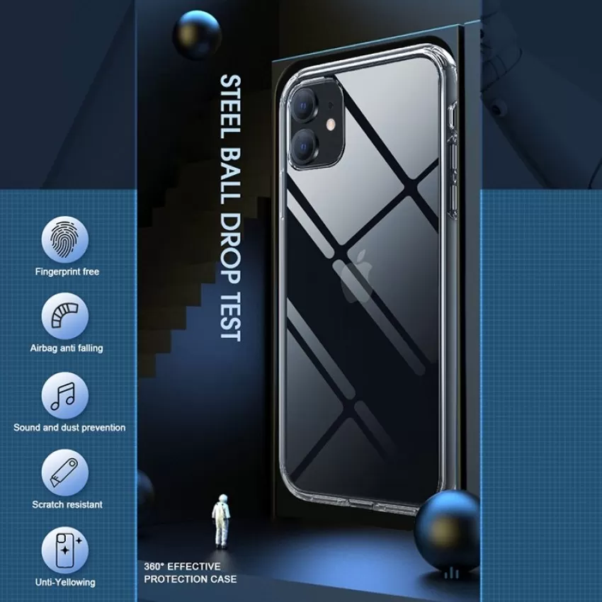 Maciņš X-Level Space II Samsung S938 S25 Ultra skaidrs