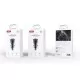Auto lādētājs XO CC60 USB-A/USB-C 60W melns