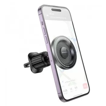 Automašīnas tālruņa turētājs Borofone BH122 Magsafe (air vent) melns